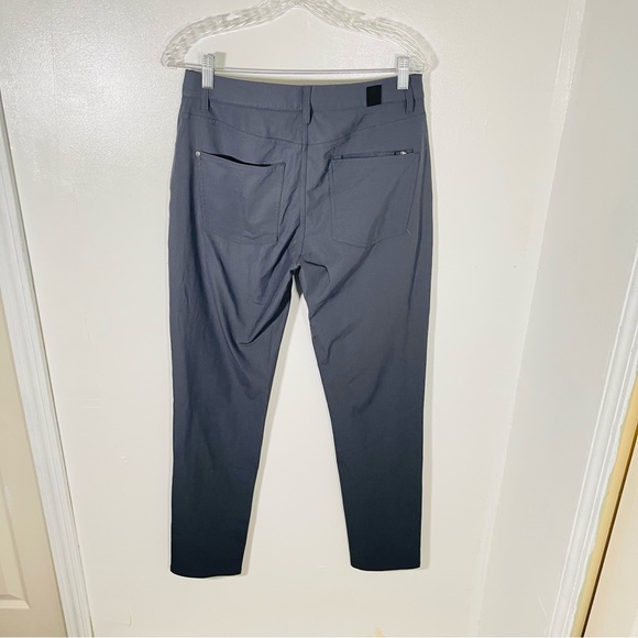Vuori Meta Pant Charcoal Grey Moisture Wicking UPF Athletic Hiking Athleisure - Picture 6 of 8